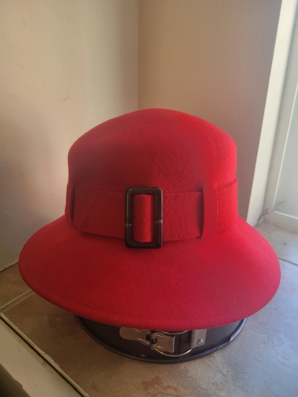 2/$50  Nine West 100% Wool Red Hat